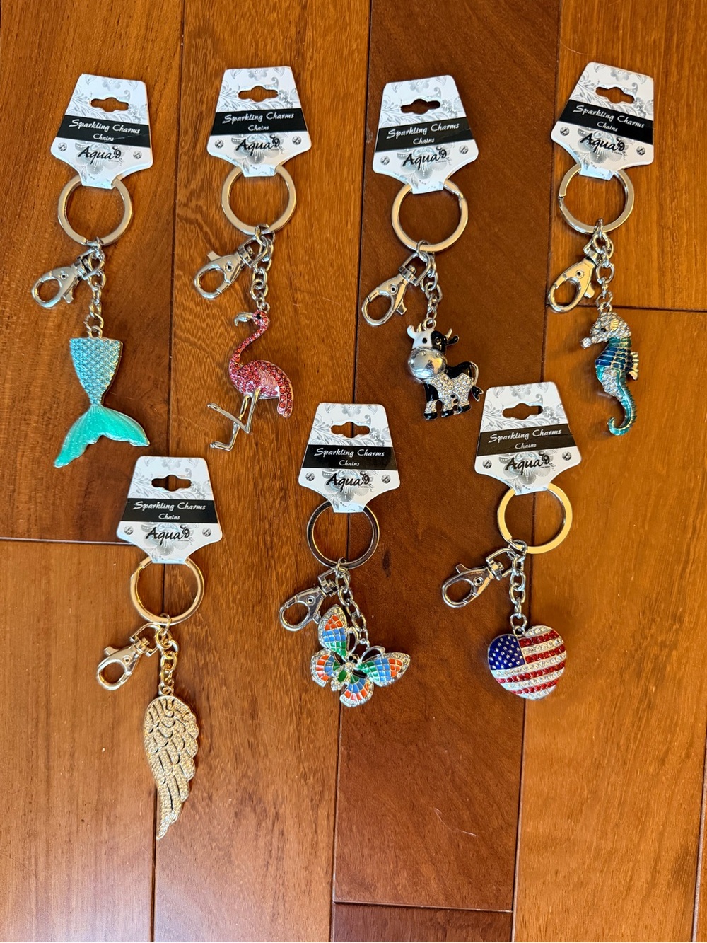 Sparkling Charm Assorted Keychain/Bag Charms. Sold Separately. - Picture 3 of 11